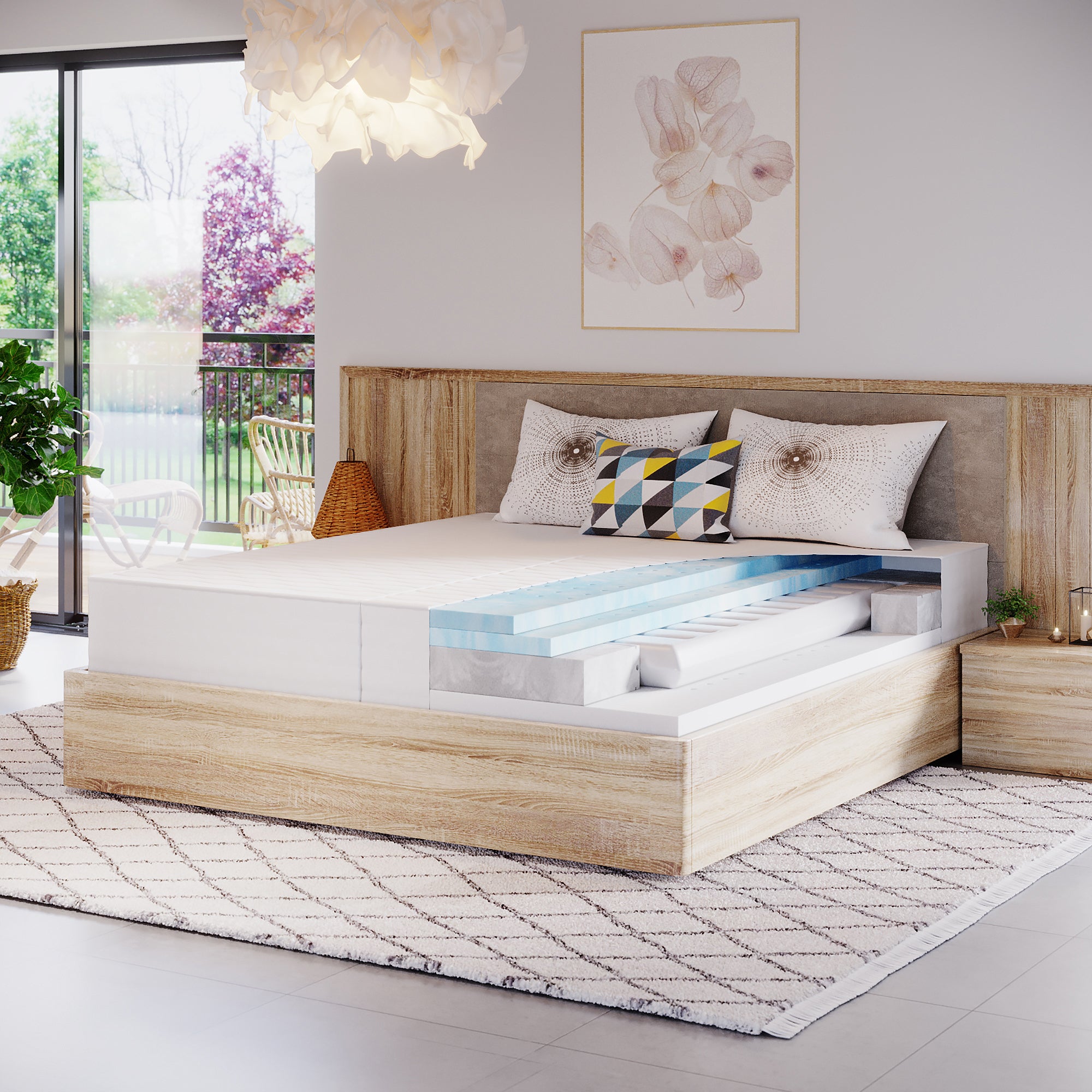 Wolkenreich Luftkernmatratze