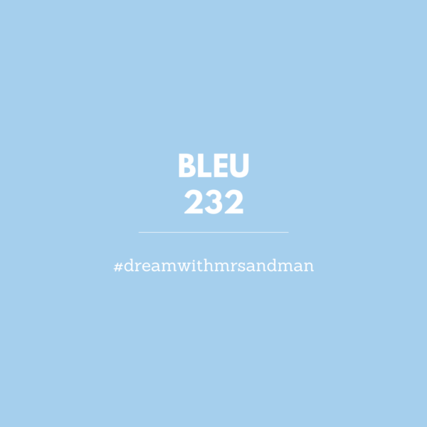 #232_bleu Farbe Spannbetttuch